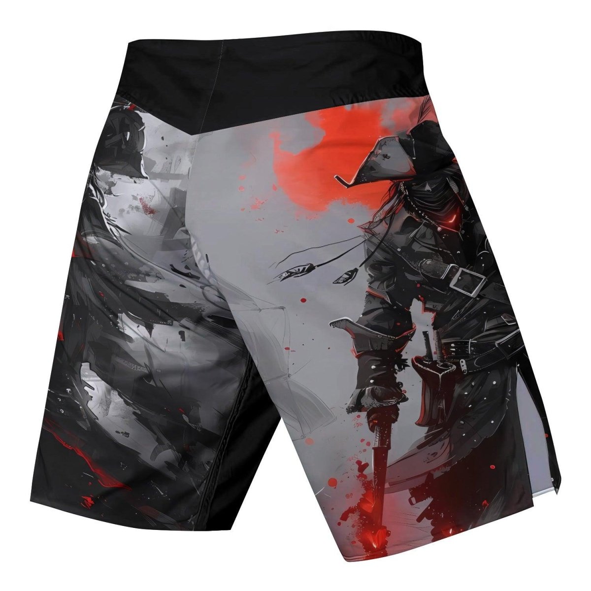 Shadow Pirate Caribbean Fight Shorts - BattleFitGear