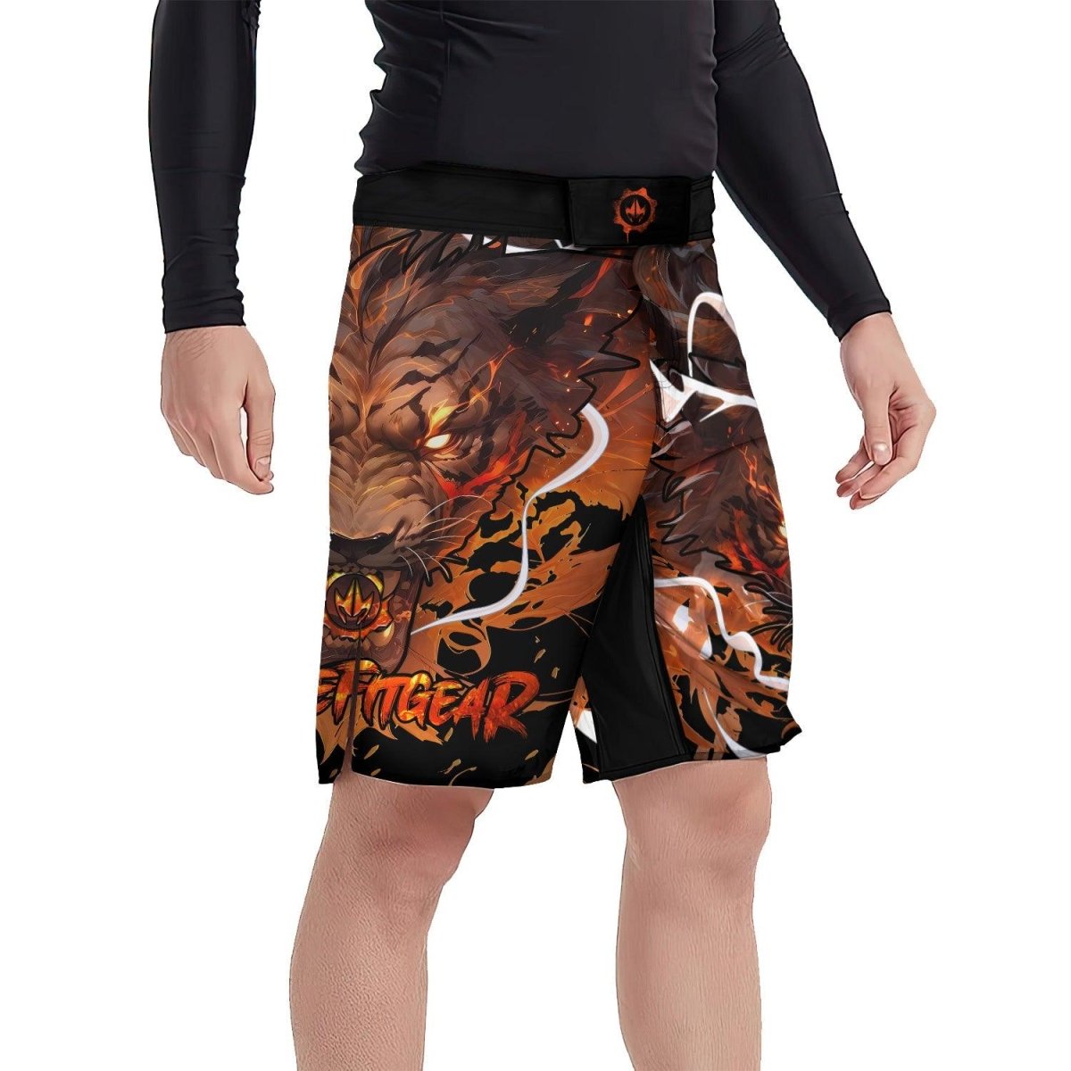 Thunder Lion Fight Shorts - BattleFitGear