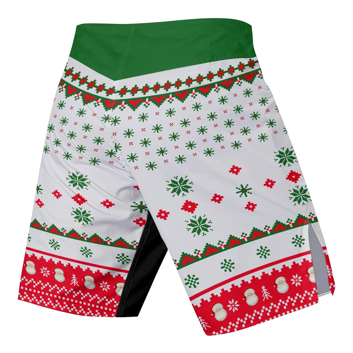 Merry Jitsmas Fight Shorts