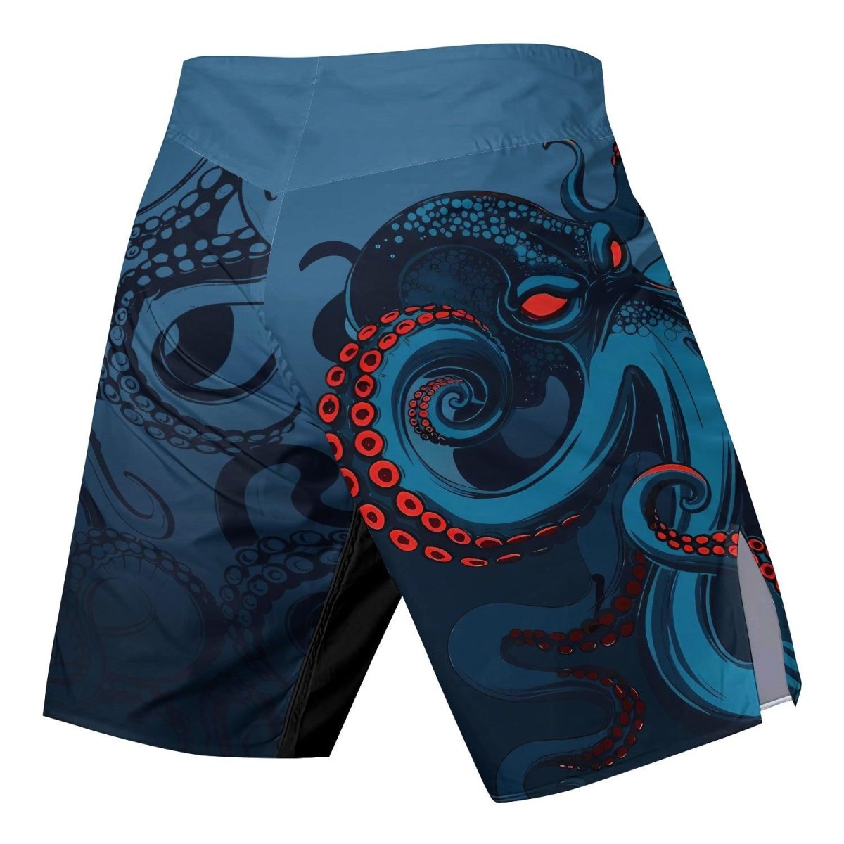 Dark Sea Octopus Fight Shorts - BattleFitGear