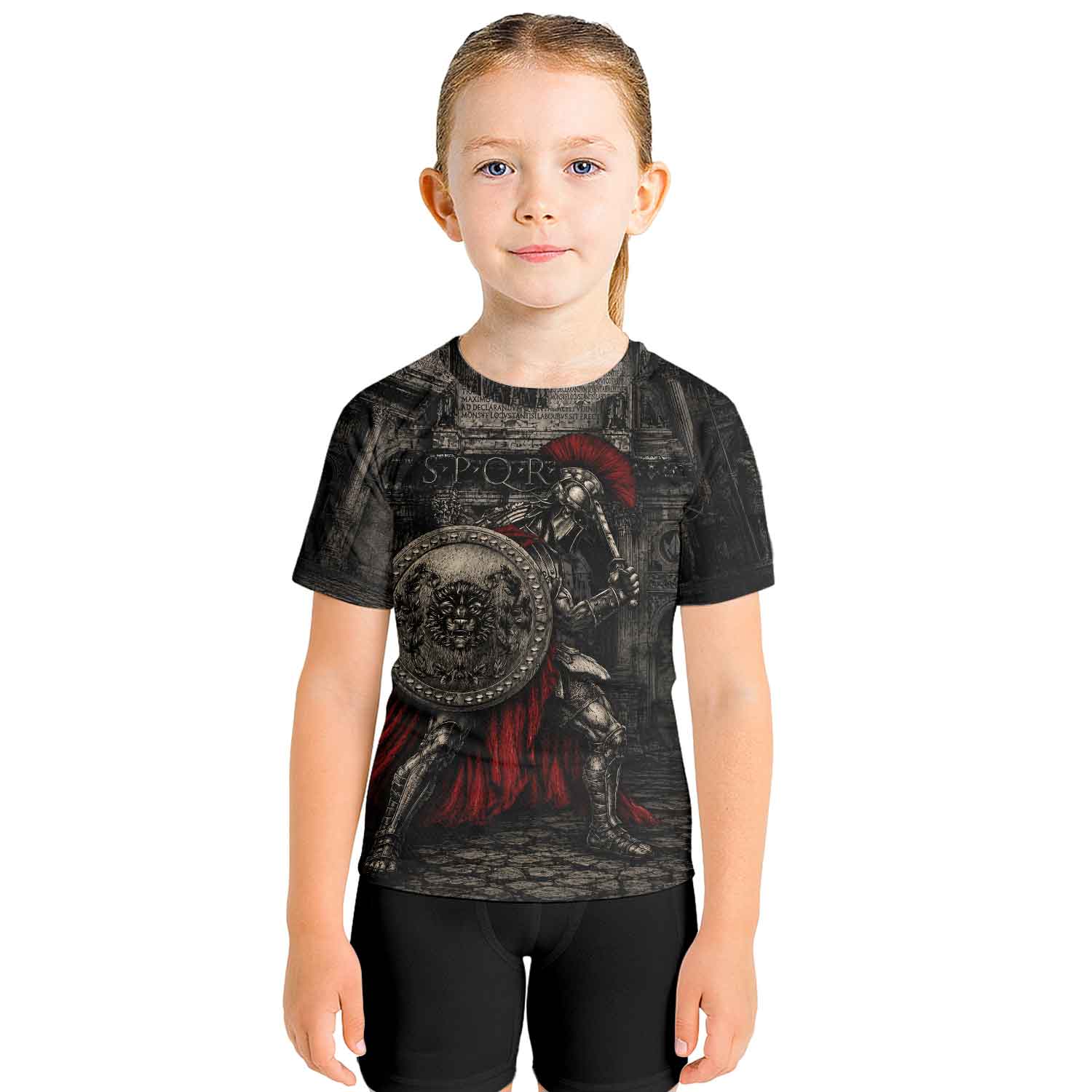 SPQR Spartan Kids Rash Guard