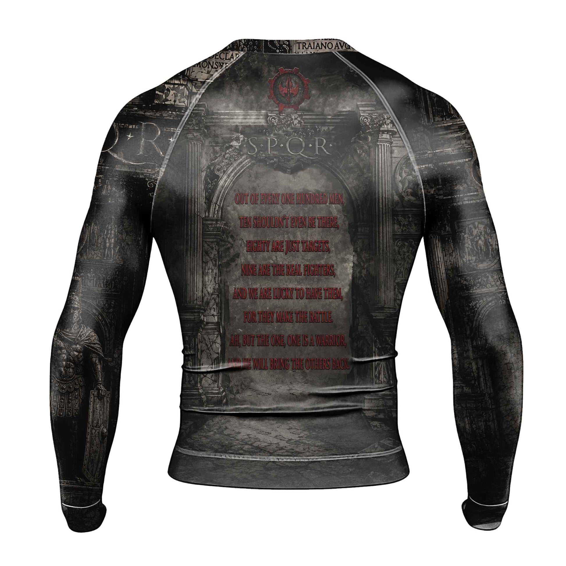 SPQR Spartan Men's Long Sleeve Rash Guard
