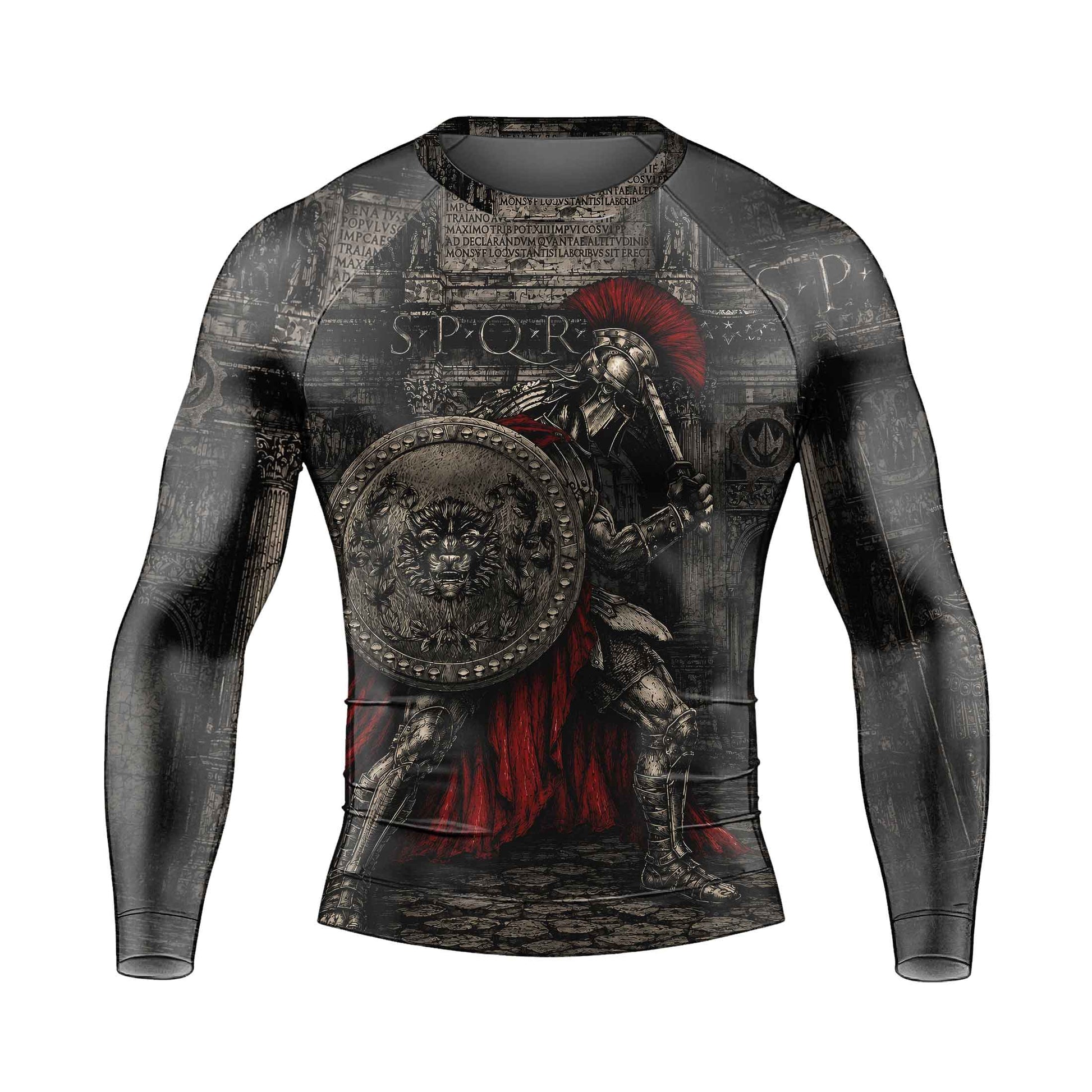 SPQR Spartan Men's Long Sleeve Rash Guard