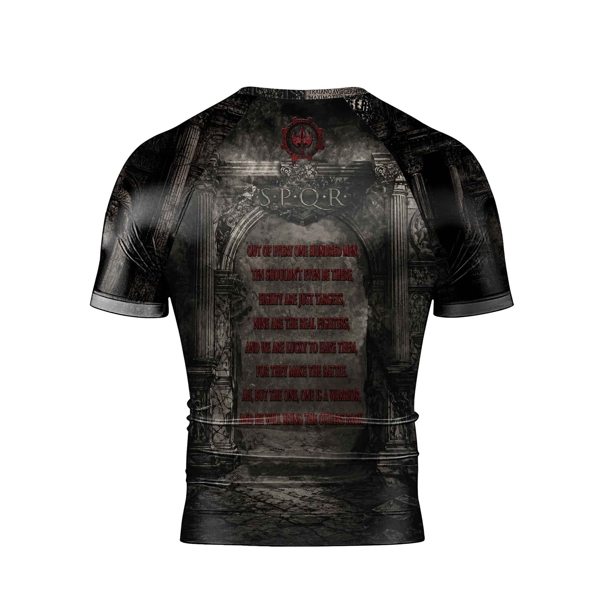 SPQR Spartan Men's Short Sleeve Rash Guard