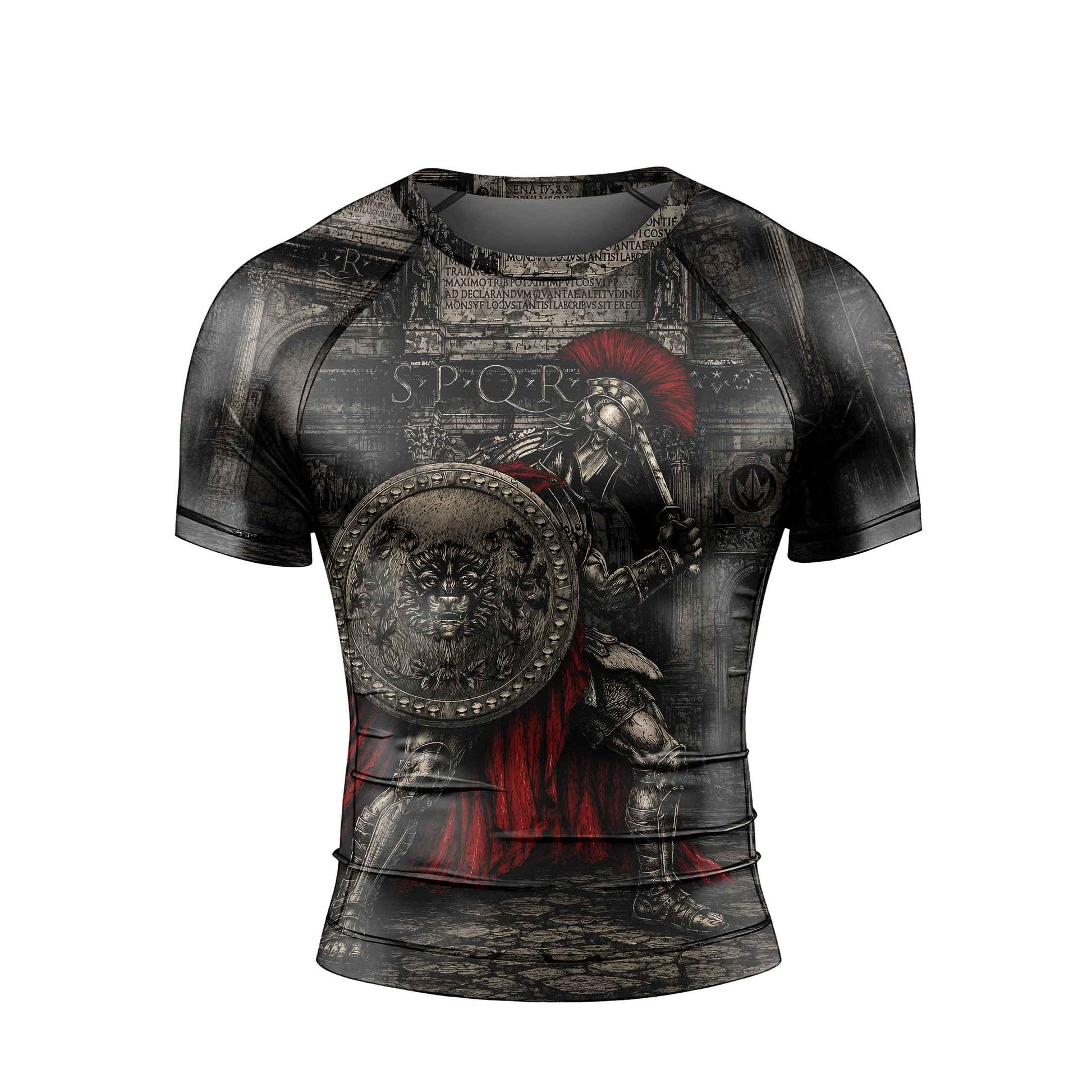 SPQR Spartan Men's Short Sleeve Rash Guard