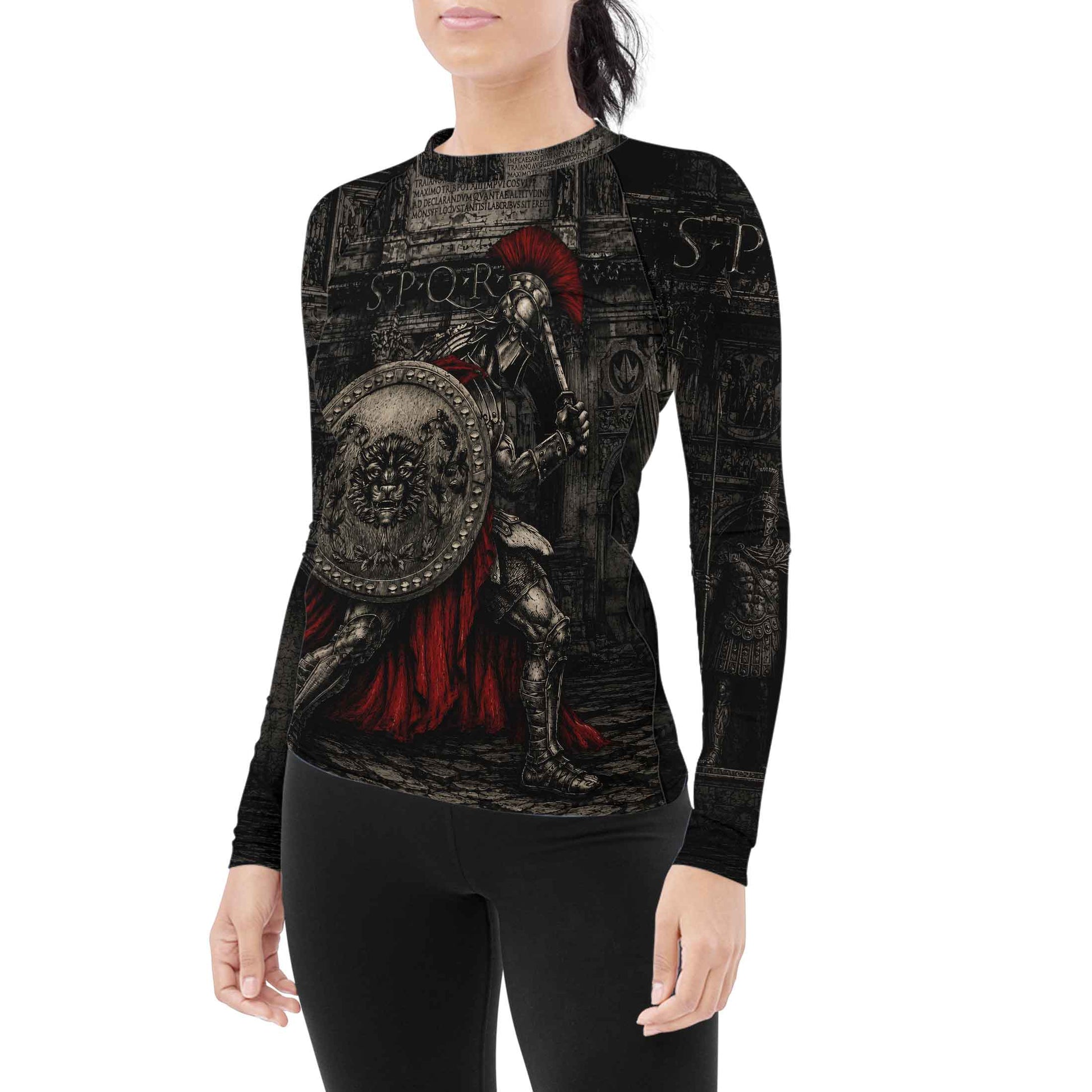 SPQR Spartan Women's Long Sleeve Rash Guard