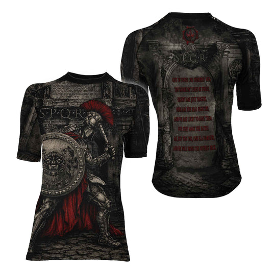 SPQR Spartan Women's Short Sleeve Rash Guard