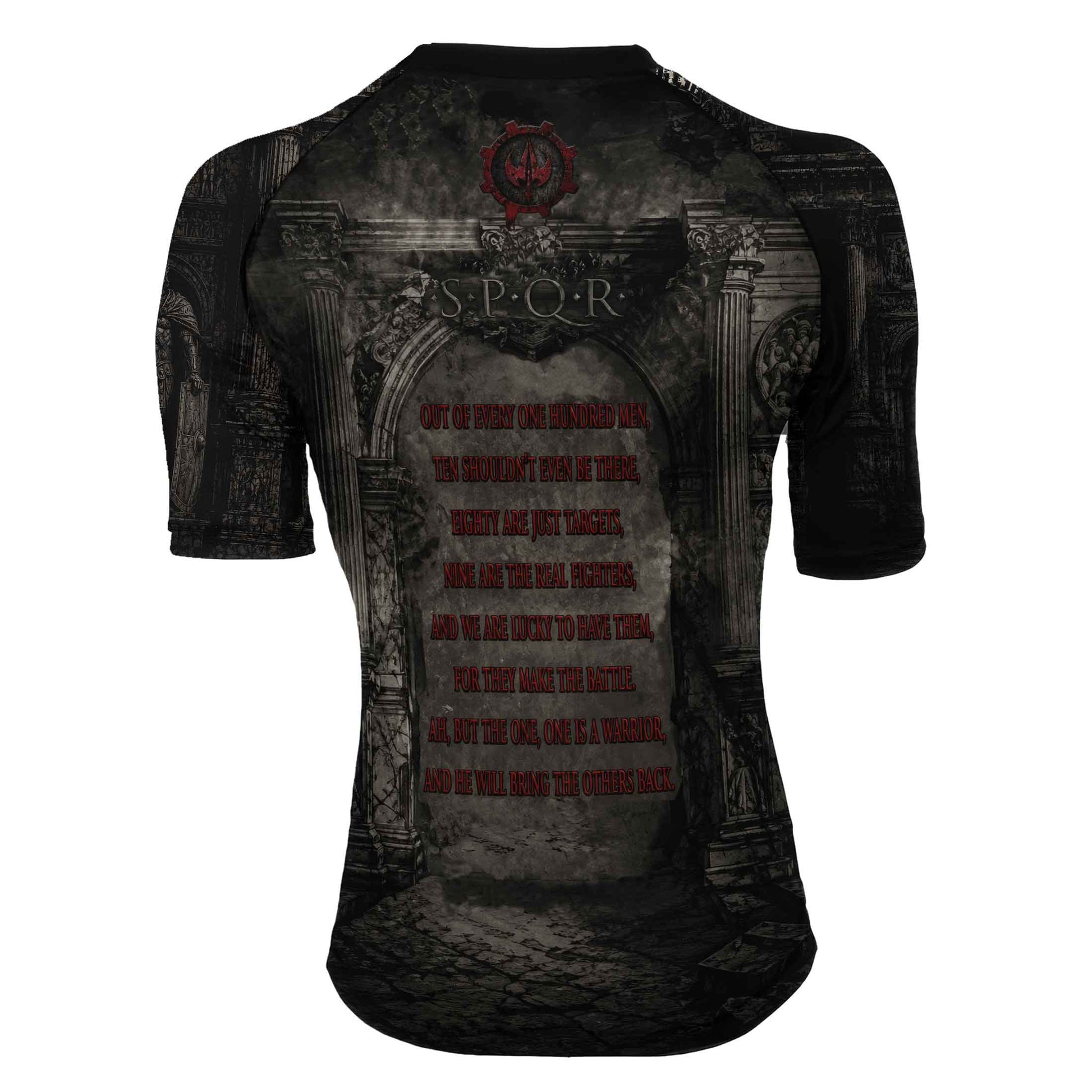 SPQR Spartan Women's Short Sleeve Rash Guard