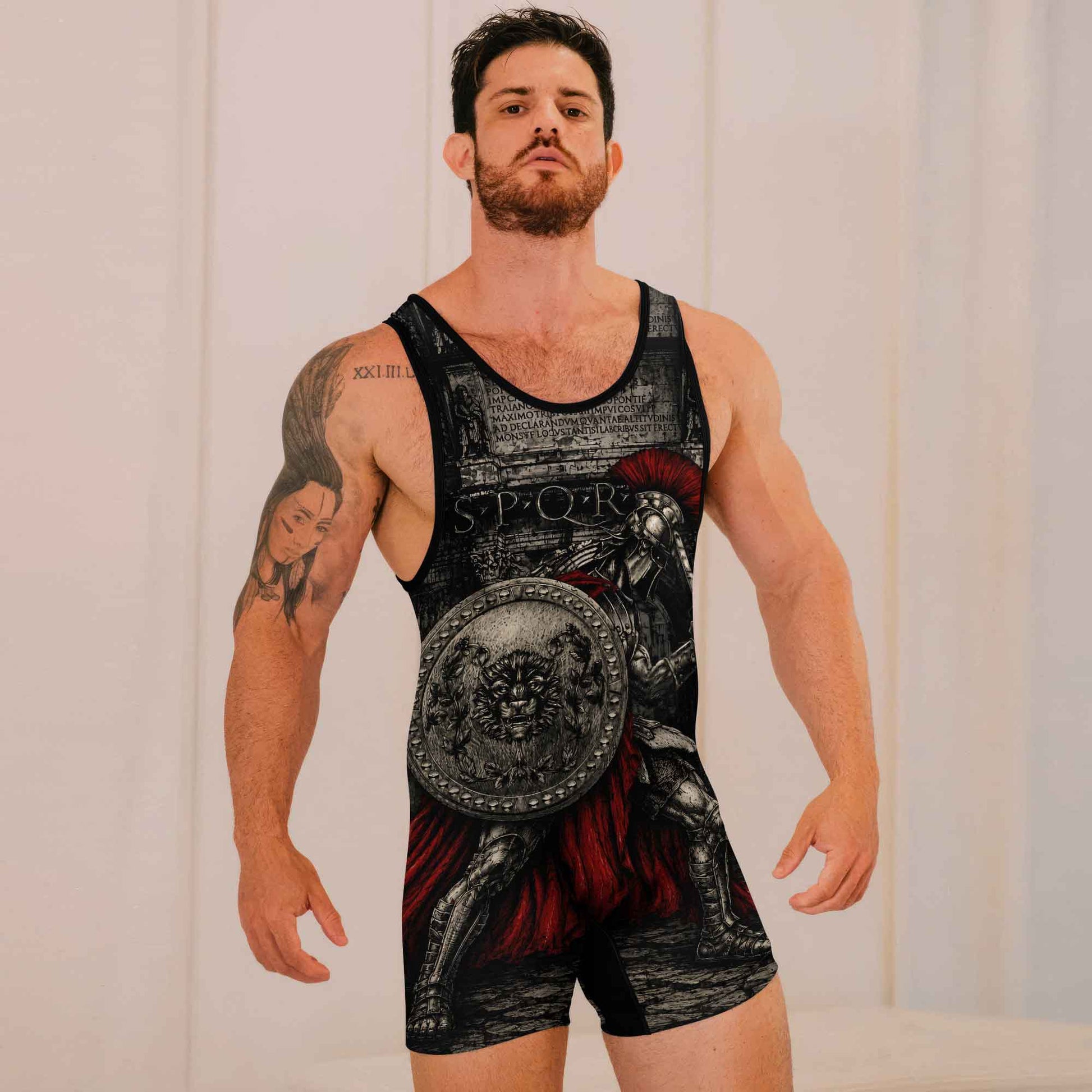 SPQR Spartan Wrestling Singlets