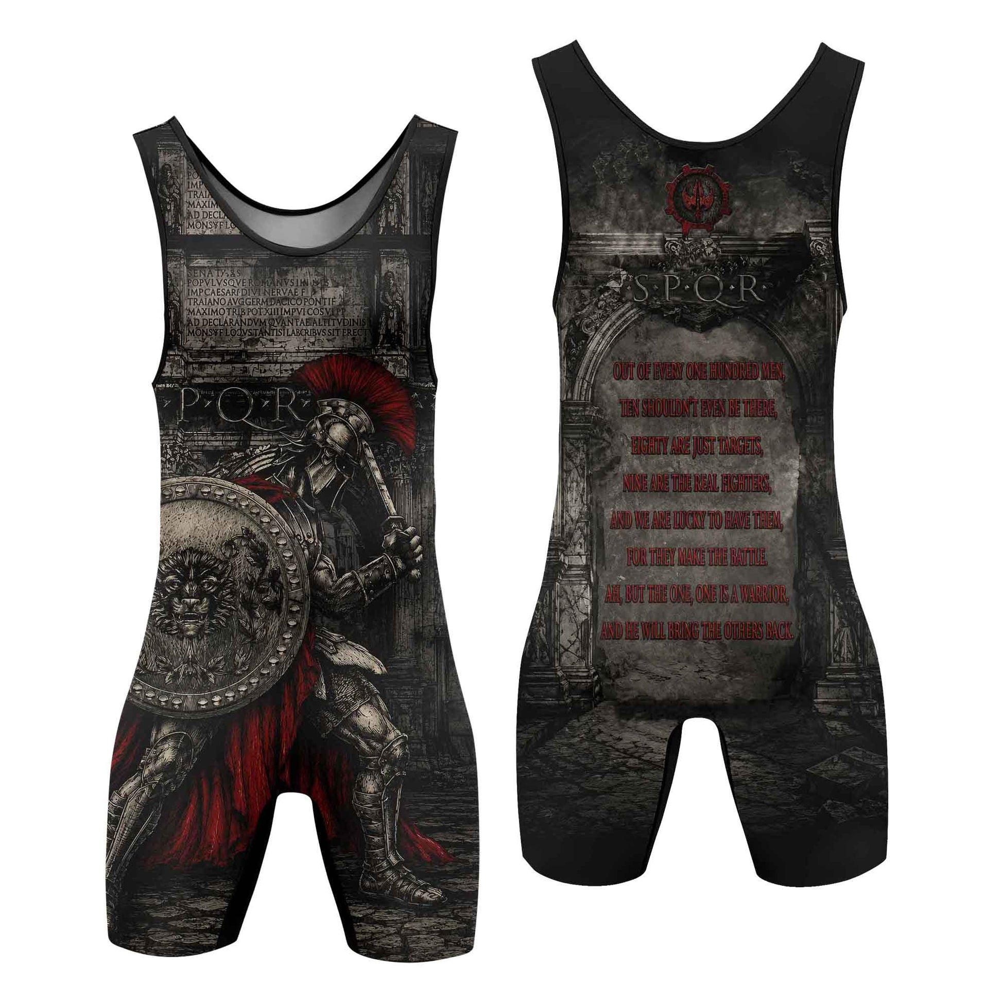 SPQR Spartan Wrestling Singlets