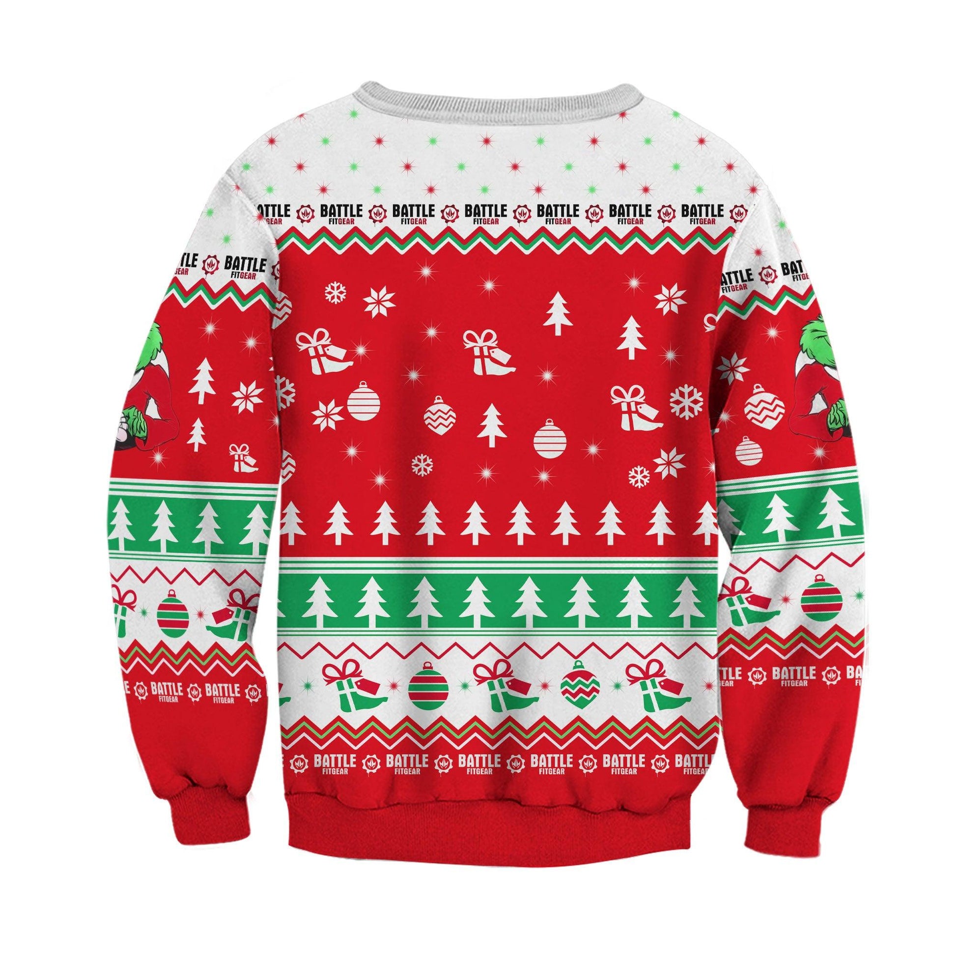 Funny Santa Grinch Sweatshirt