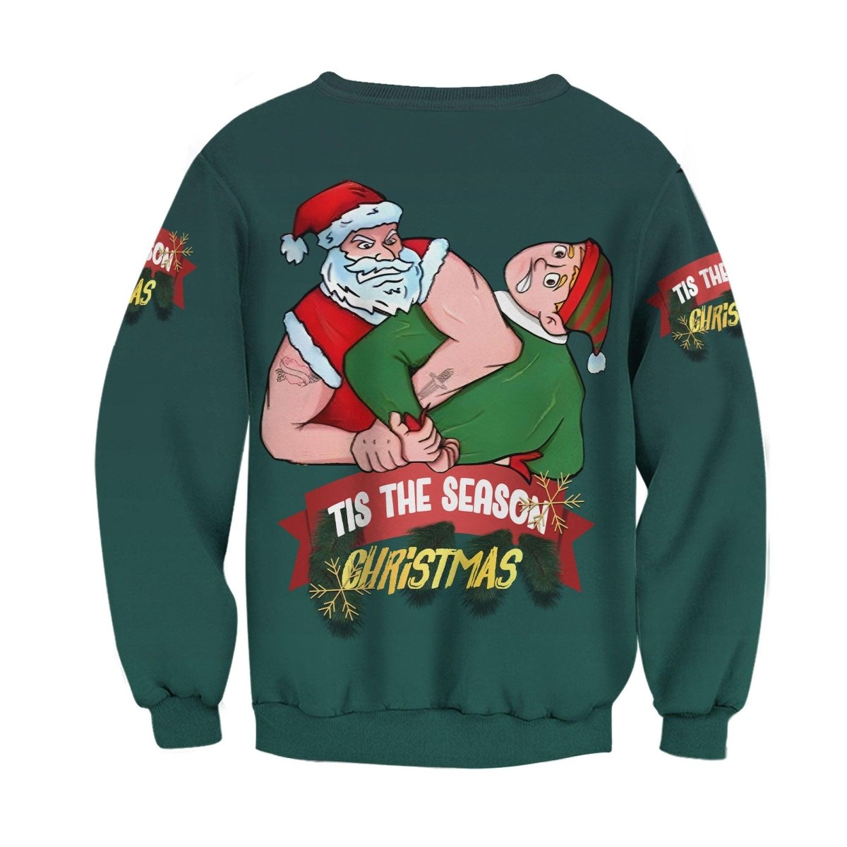 Santa Submission Sweatshirt - BattleFitGear