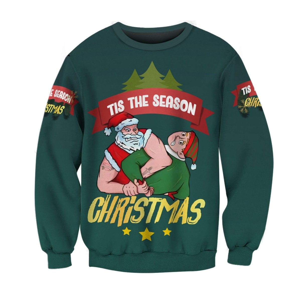 Santa Submission Sweatshirt - BattleFitGear