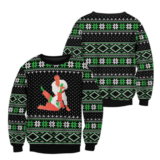 Santa Christmas Sweatshirt - BattleFitGear