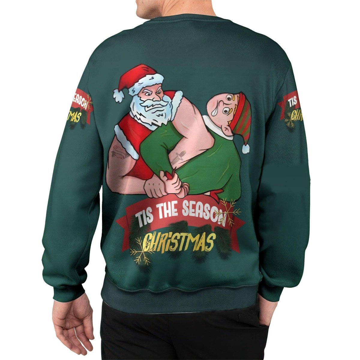 Santa Submission Sweatshirt - BattleFitGear