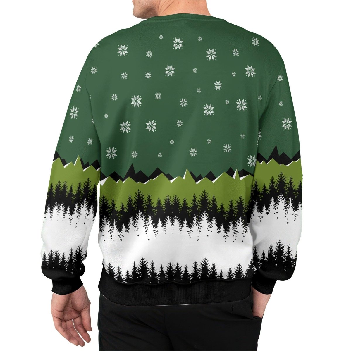 Grinch Santa Clause Sweatshirt - BattleFitGear