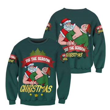 Santa Submission Sweatshirt - BattleFitGear