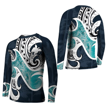 Sacred Wave Tribe Kids Rash Guard