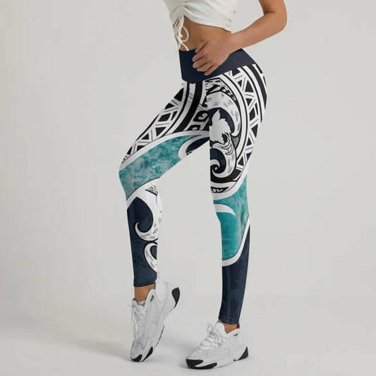 Sacred Wave Tribe Leggings