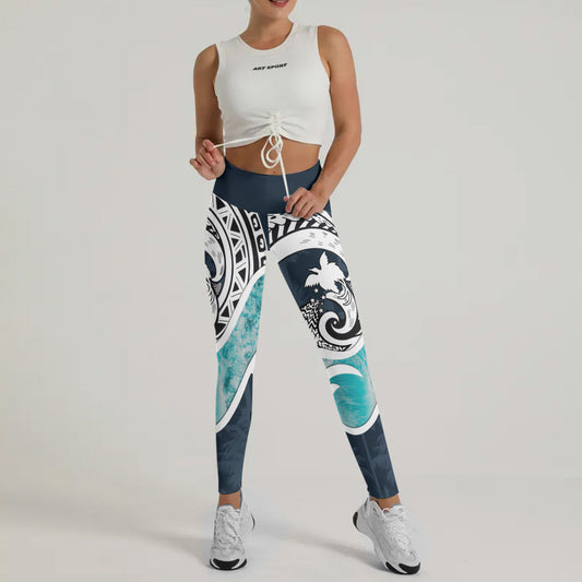 Sacred Wave Tribe Leggings