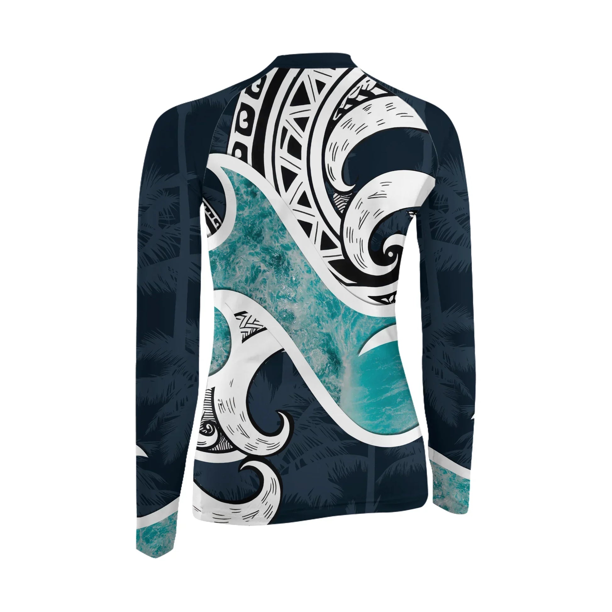 Sacred Wave Tribe Women's Long Sleeve Rash Guard