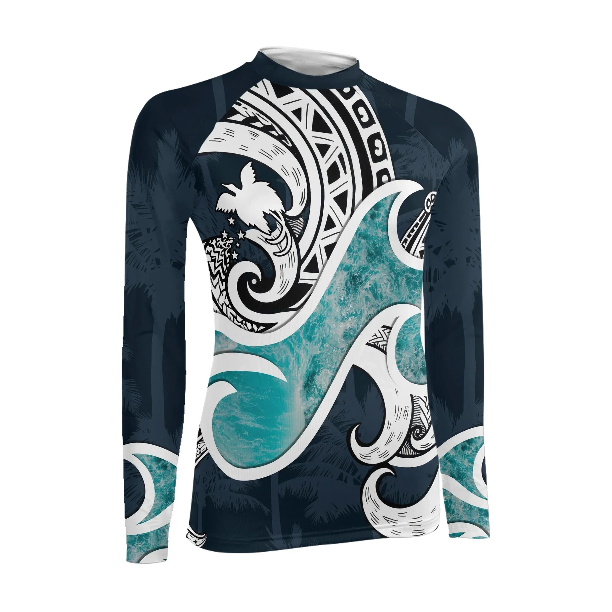 Sacred Wave Tribe Women's Long Sleeve Rash Guard