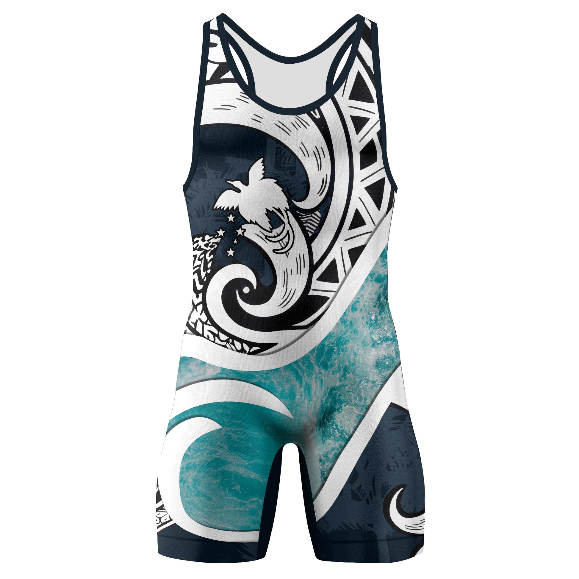 Sacred Wave Tribe Wrestling Singlets