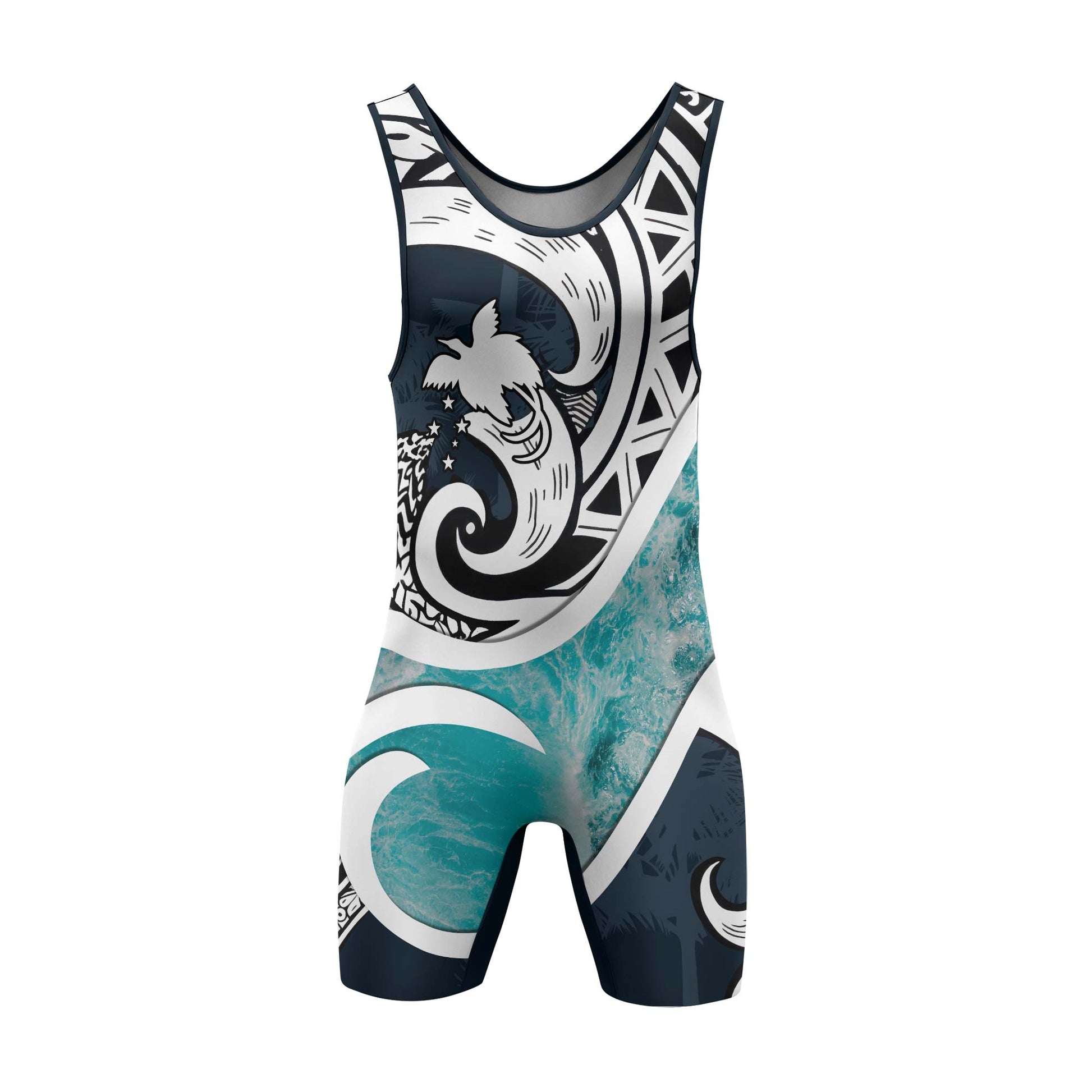 Sacred Wave Tribe Wrestling Singlets