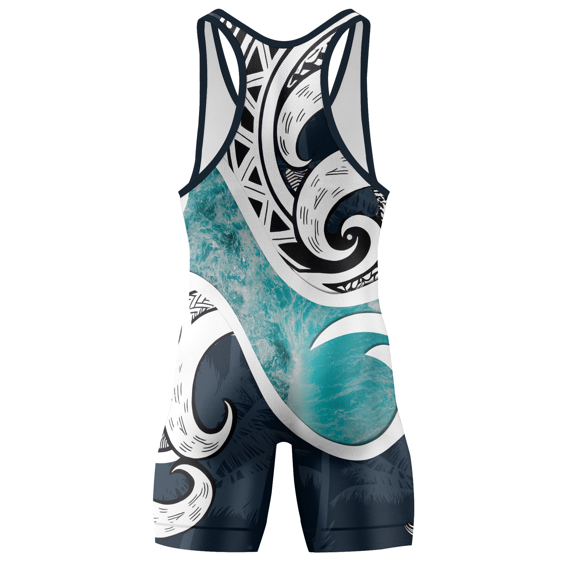Sacred Wave Tribe Wrestling Singlets