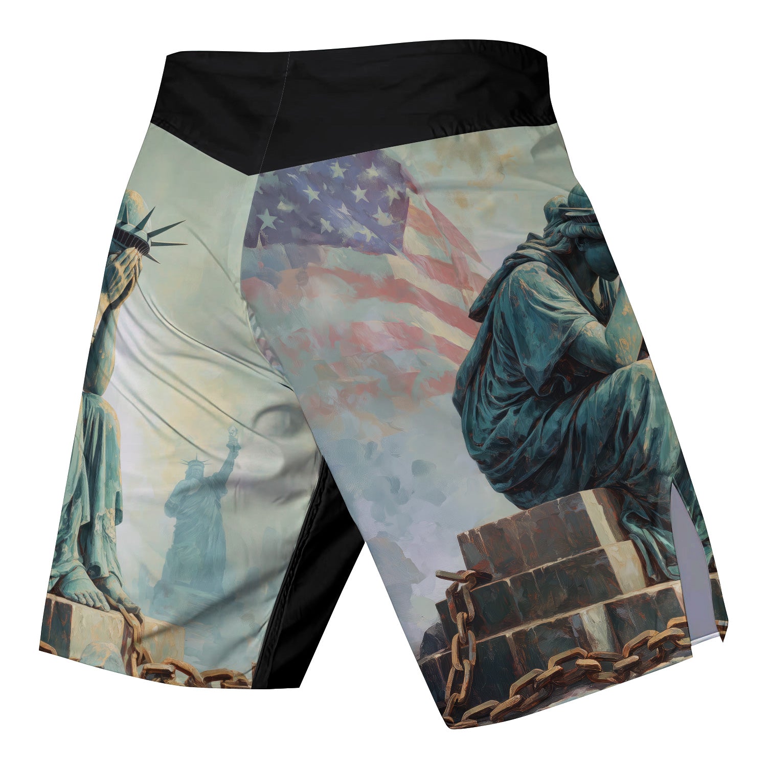 Sadness Liberty Fight Shorts
