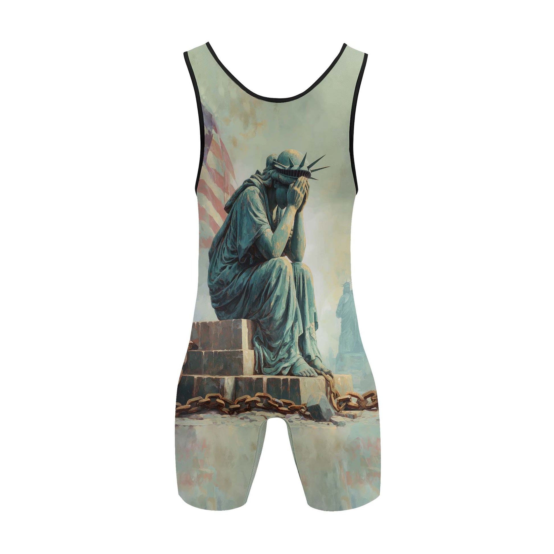 Sadness Liberty Wrestling Singlets