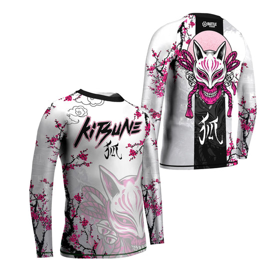 Sakura Fox Spirit Kids Rash Guard