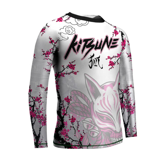 Sakura Fox Spirit Kids Rash Guard