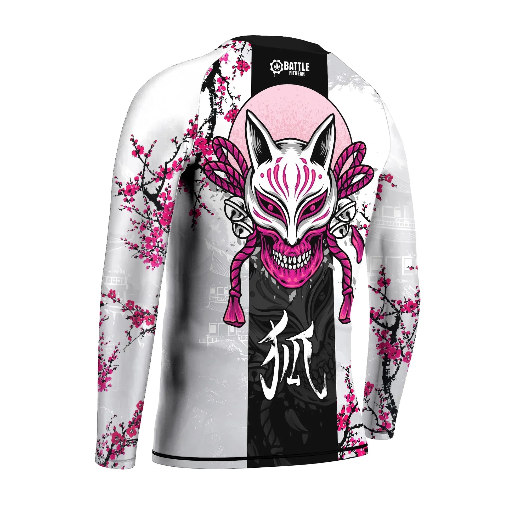 Sakura Fox Spirit Kids Rash Guard