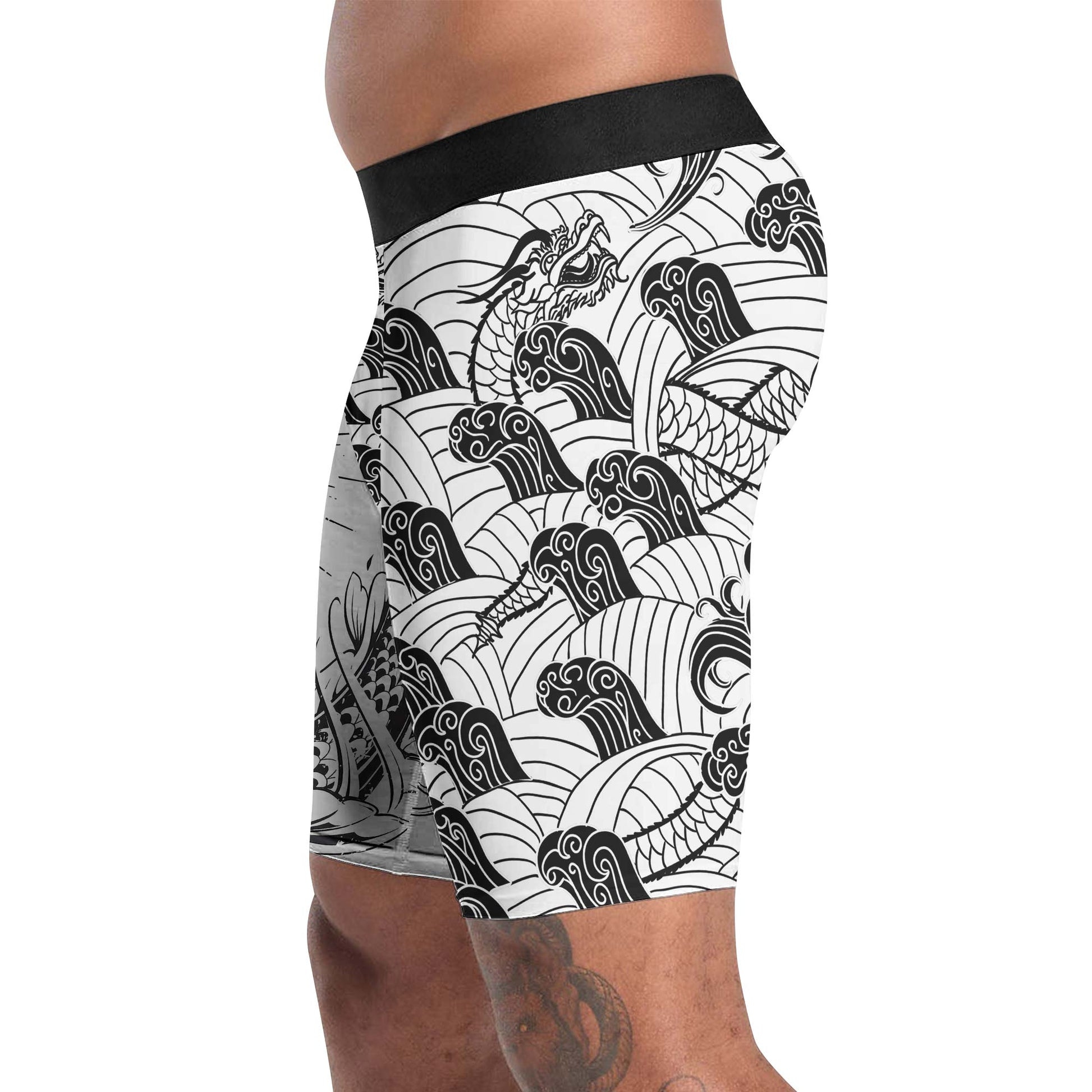 Samurai Dragon Compression Shorts