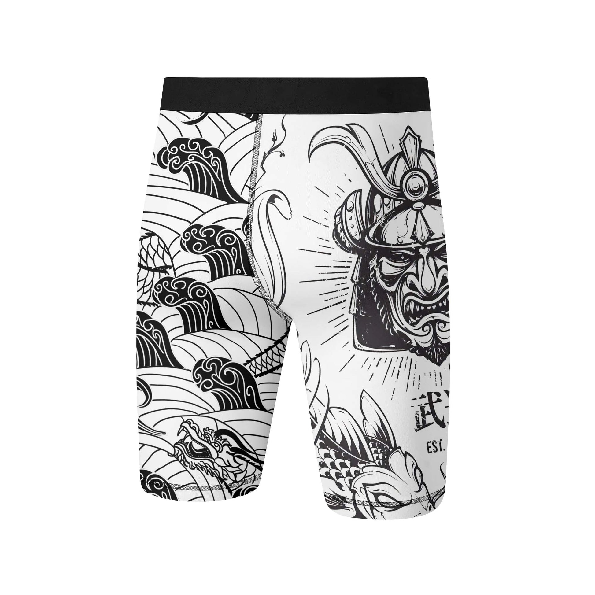 Samurai Dragon Compression Shorts