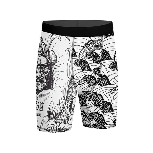Samurai Dragon Compression Shorts
