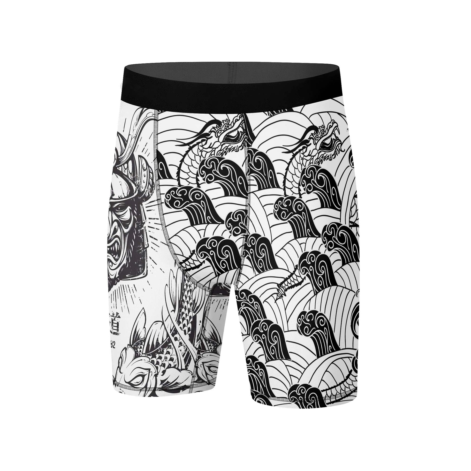 Samurai Dragon Compression Shorts