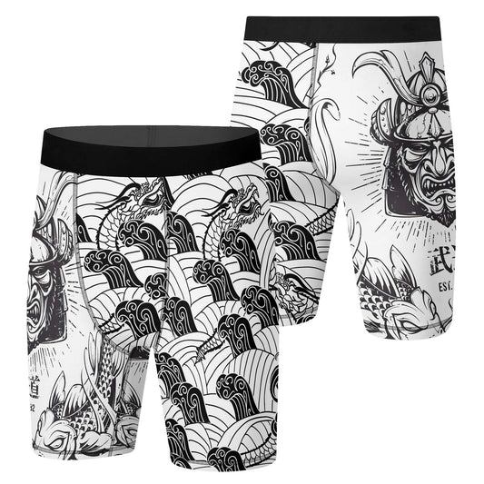 Samurai Dragon Compression Shorts