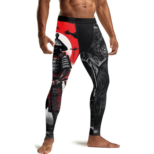 Samurai Musashi Men's Compression Leggings - BattleFitGear