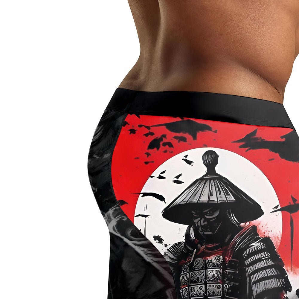 Samurai Musashi Men's Compression Leggings - BattleFitGear