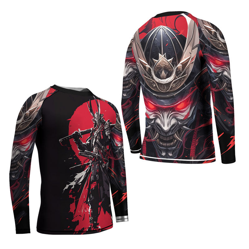 Samurai of War Kids Rash Guard