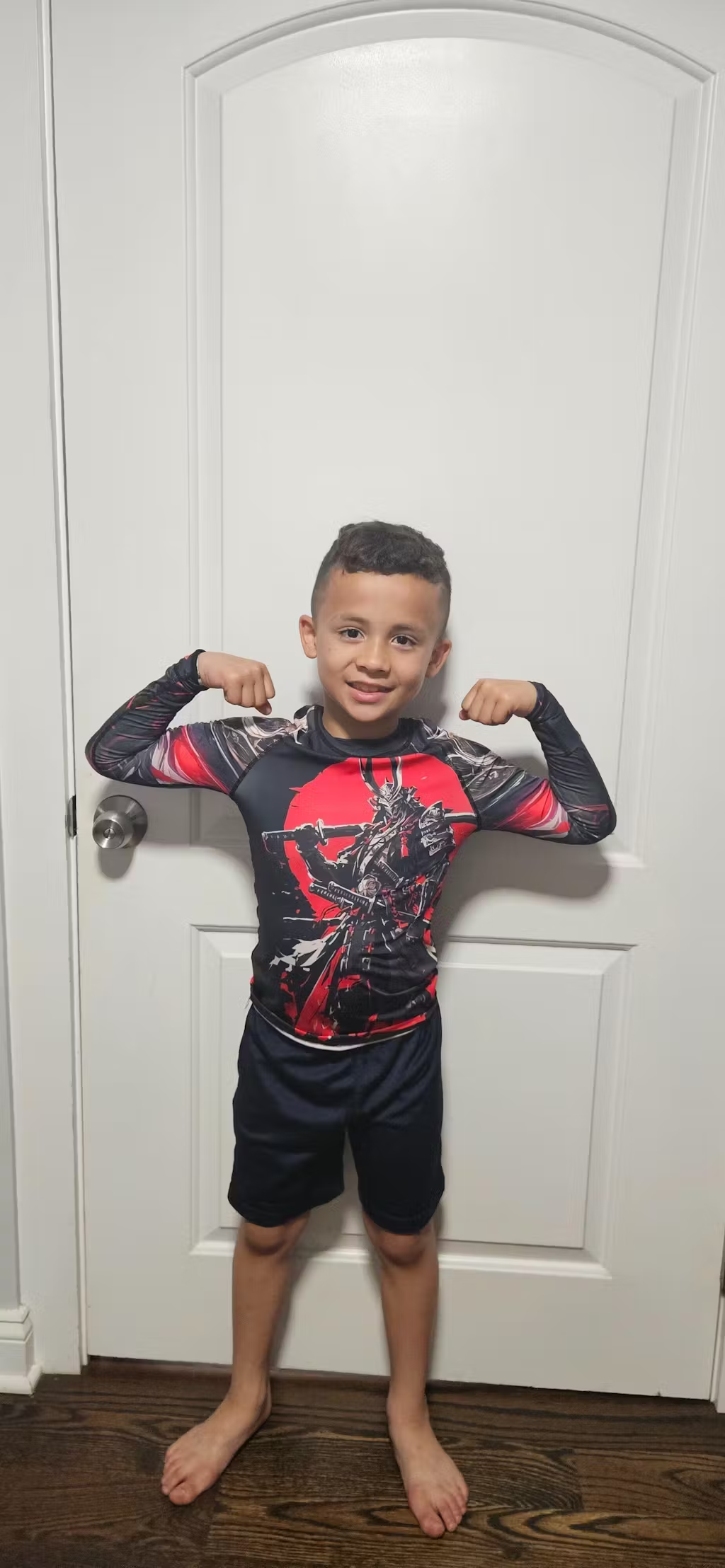 Samurai of War Kids Rash Guard