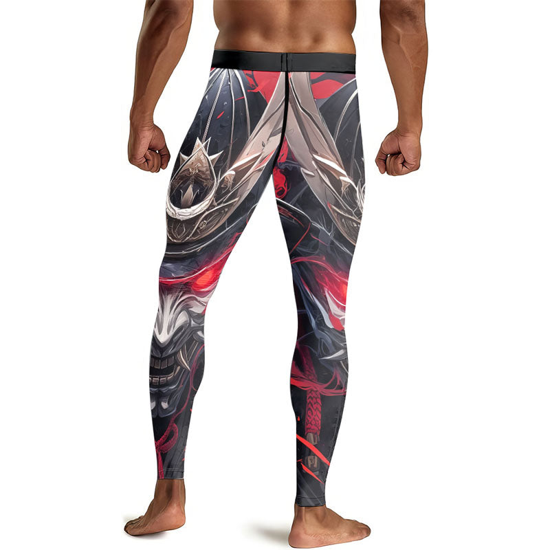 Samurai of War Men's Compression Leggings