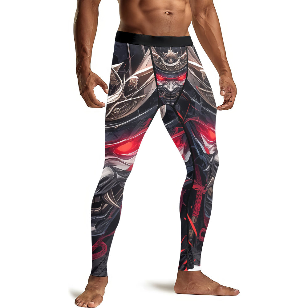 Samurai of War Men's Compression Leggings