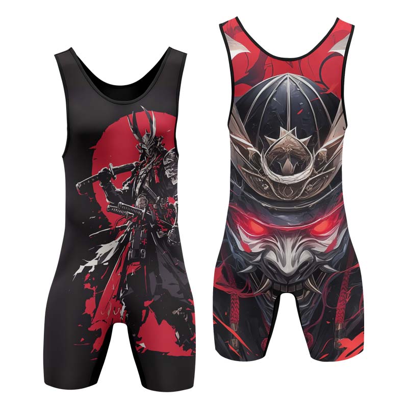 Samurai of War Wrestling Singlets