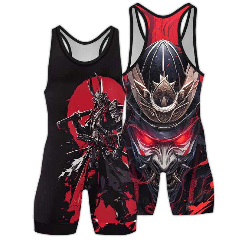 Samurai of War Wrestling Singlets