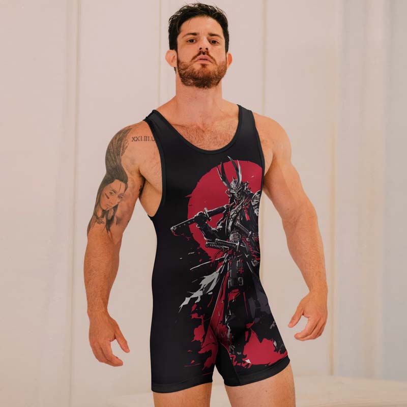 Samurai of War Wrestling Singlets