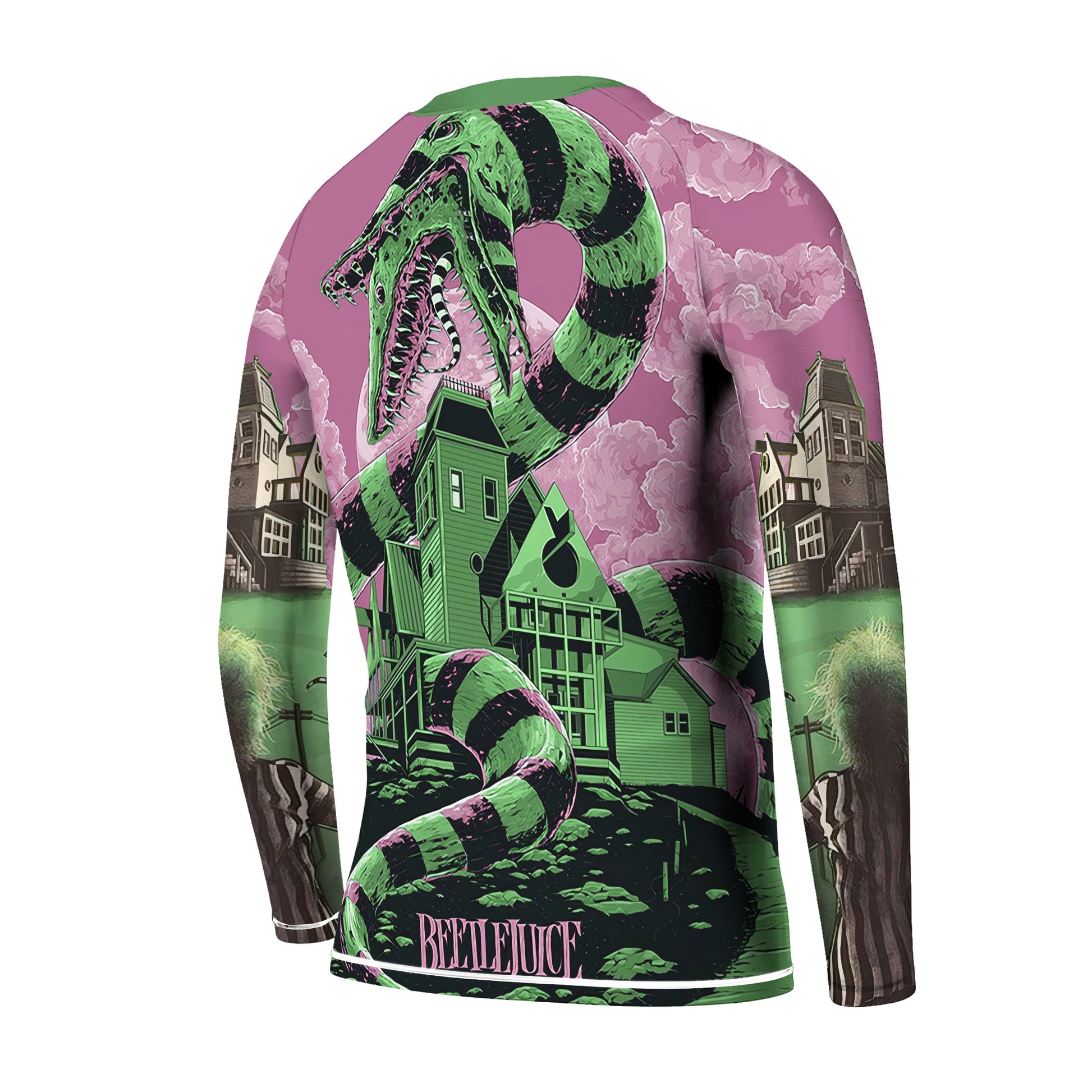 Sandworm Beetlejuice Kids Rash Guard