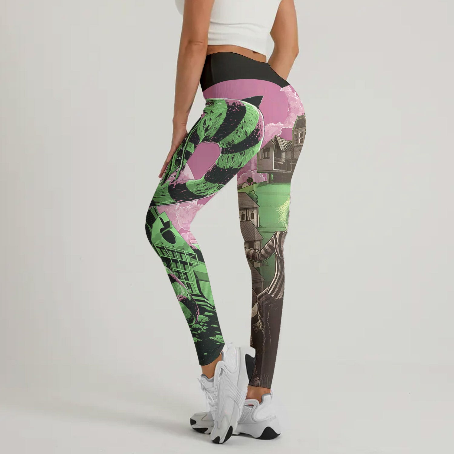 Sandworm Beetlejuice Leggings